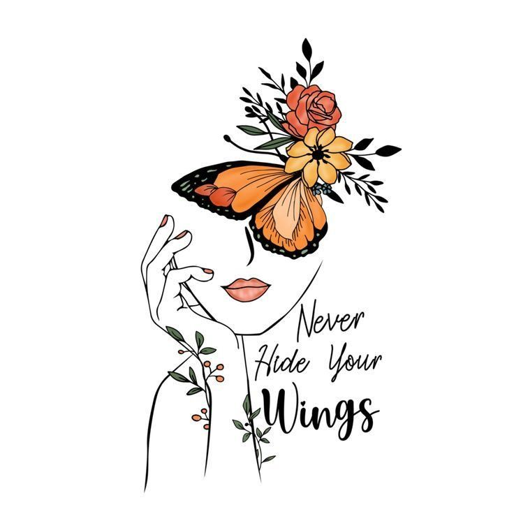 Never hide your wings