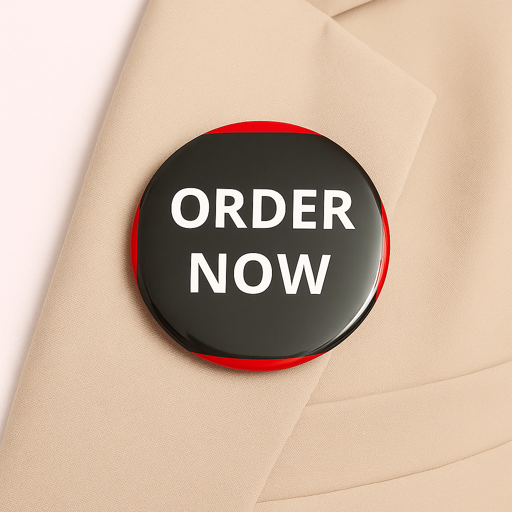 Pin Back Badges