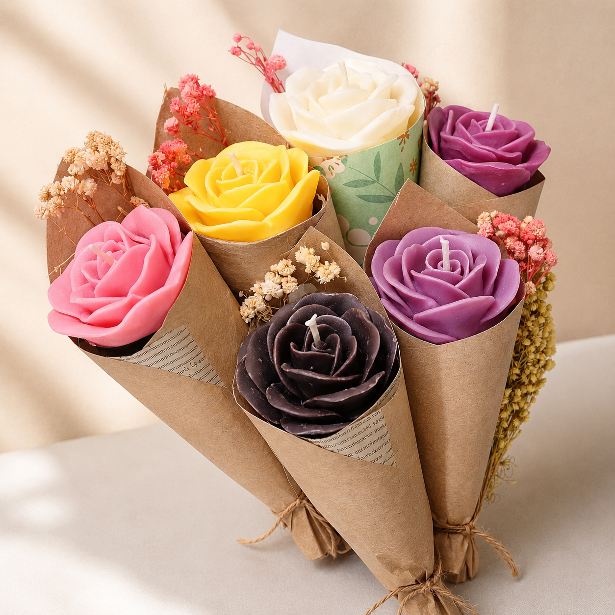Wax Bouquet