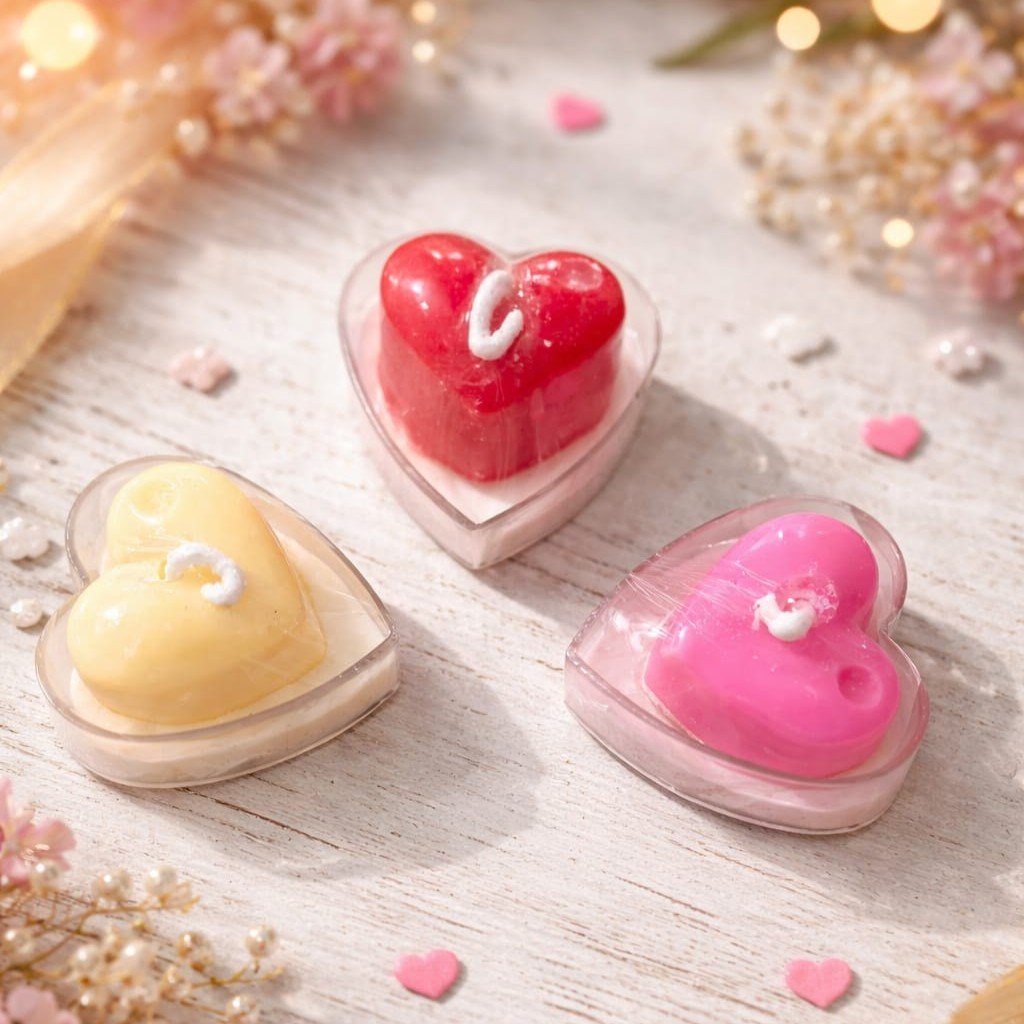 Heart Tea Candle
